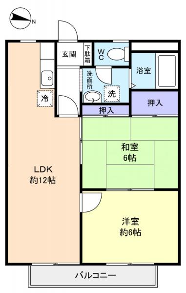 サンヒルズの間取り