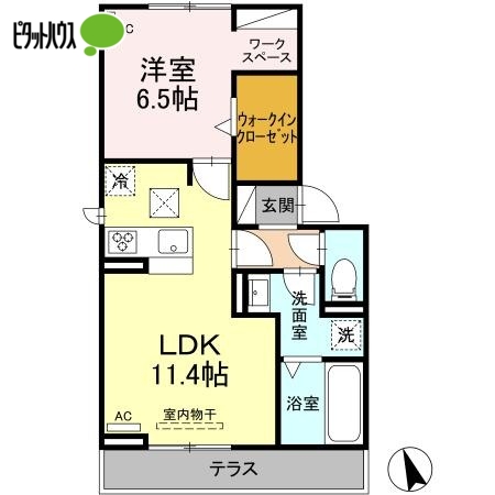 グランルミエール　II棟の間取り