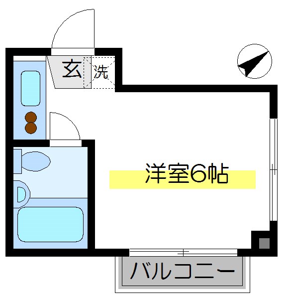 コーポ志賀の間取り