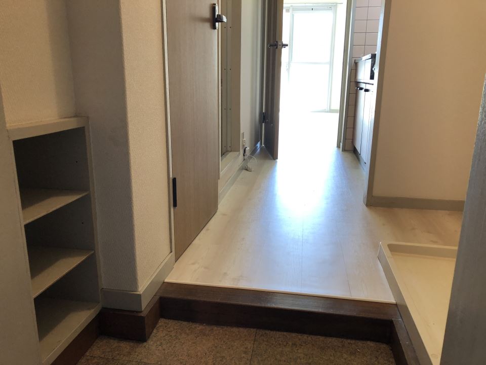 その他部屋・スペース　室内洗濯機置き場ですよ☆