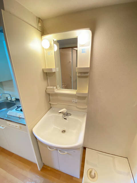 洗面設備　同型タイプの写真です