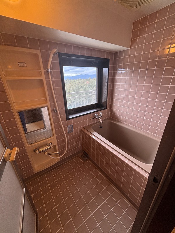 バス・シャワールーム　浴室からも富士の景色を堪能できます