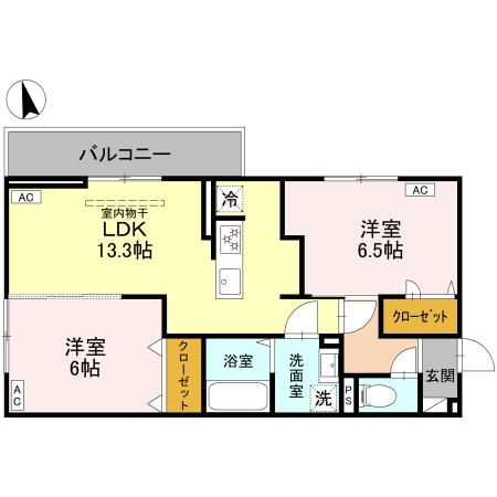 Erbe（エルベ）の間取り