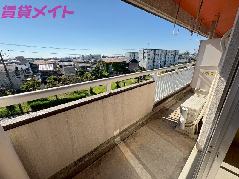 バルコニー　見晴らし良好です！