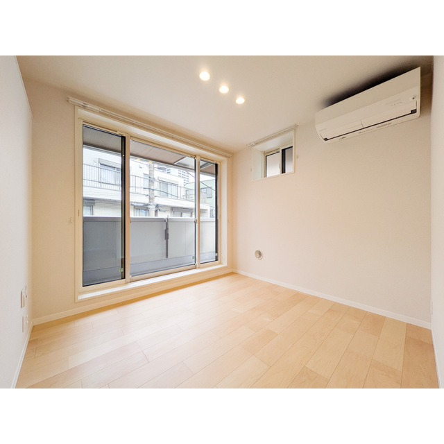 居室・リビング　エアコン付きの洋室