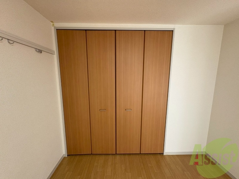 収納　こちらは収納になります。衣類の収納にいいですね。