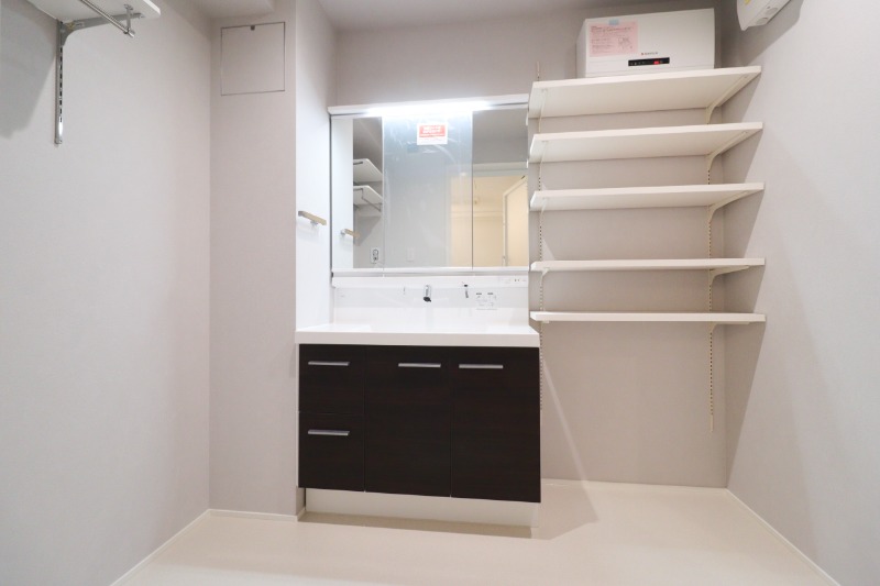 洗面設備　図面と現状に相違がある場合には現状を優先