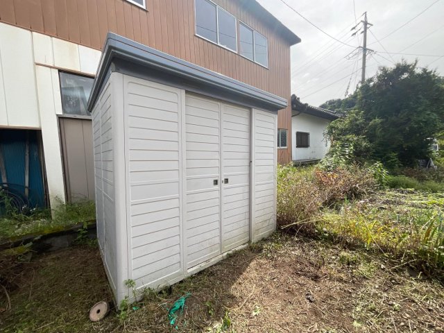 収納　倉庫、鍵付き