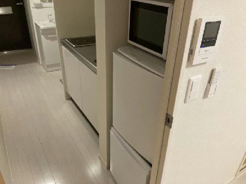 その他設備　冷蔵庫、電子レンジ