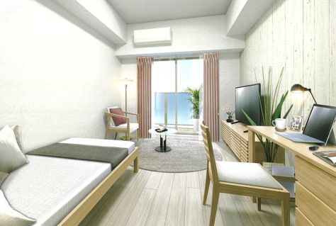 玄関　プレサンス桜ノ宮イーサリアル　洋室