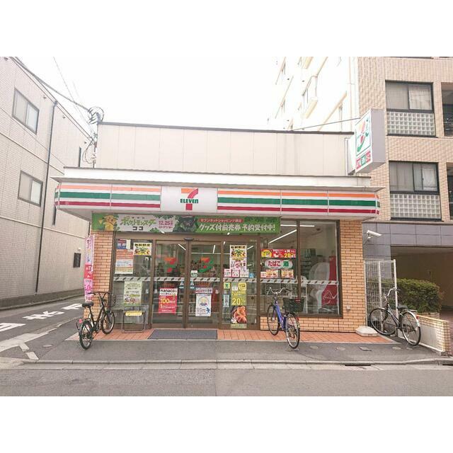 コンビニ　セブンイレブン千住仲町店（コンビニ）まで402m