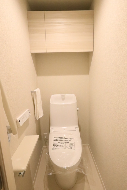 トイレ　モデルルーム実施中