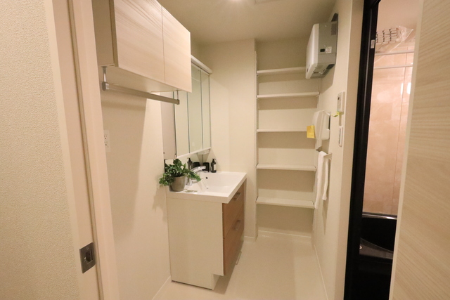 洗面設備　モデルルーム実施中