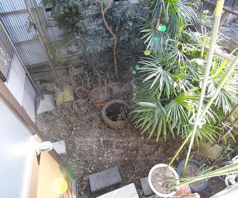 バルコニー　専用の庭です。