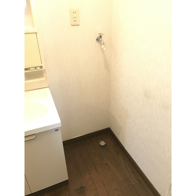 洗面設備　室内洗濯機置き場