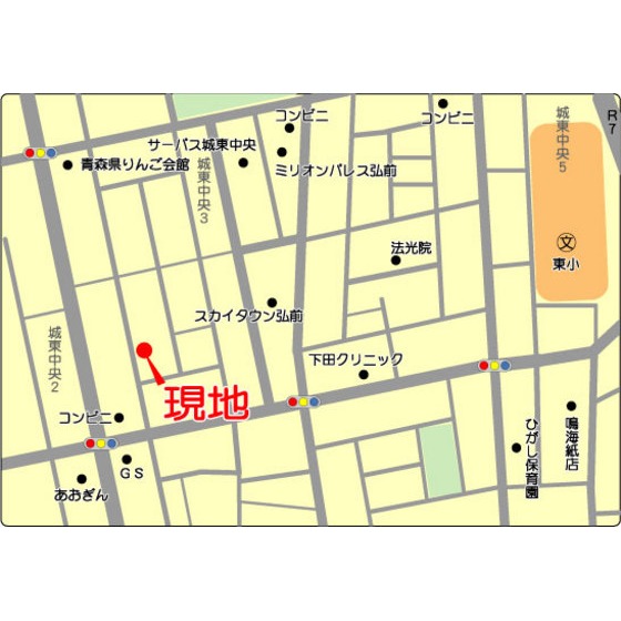 その他　現地案内図