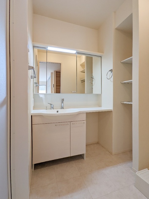 洗面設備　図面と現状に相違がある場合には現状を優先