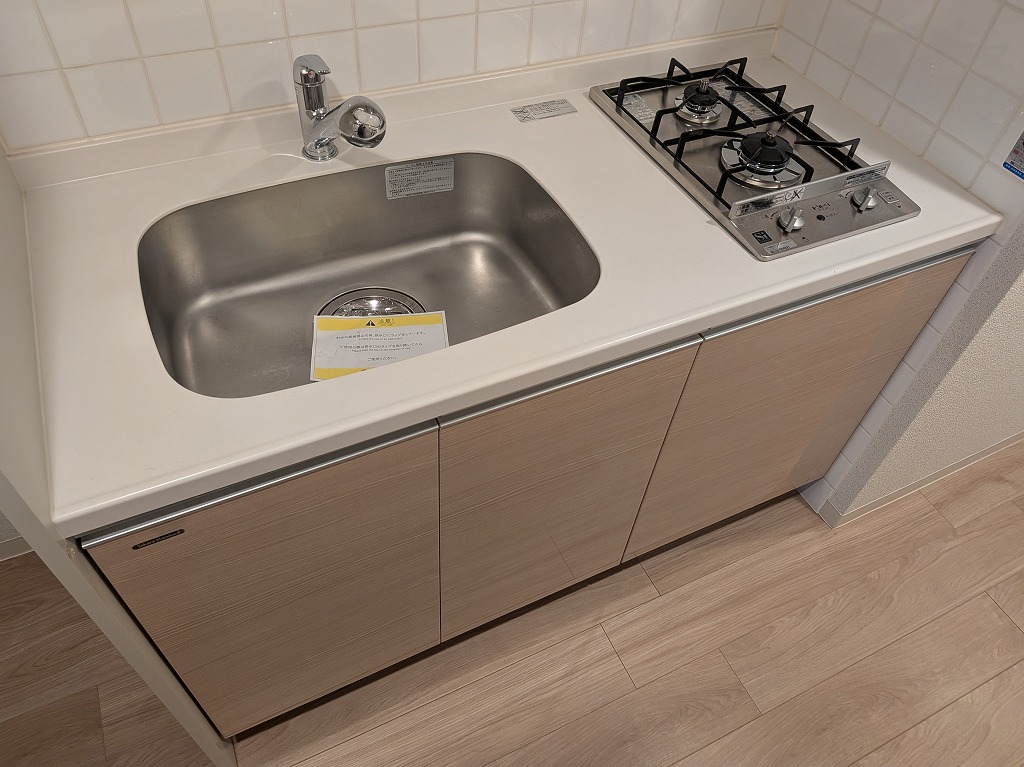 キッチン　2口コンロ