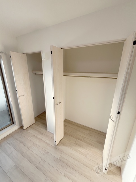 収納　室内をスッキリと見せることができる。充実収納です♪♪