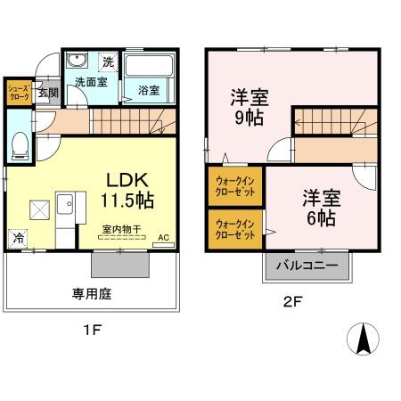 primroseC棟_間取り_0