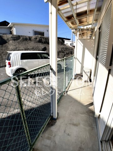 バルコニー　バルコニーがあります