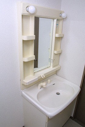 洗面設備　シャワードレッサー付きです！