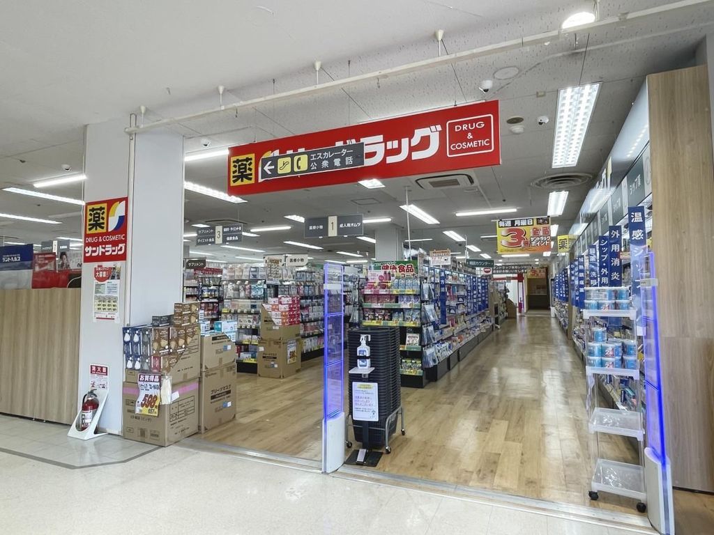 ドラックストア　サンドラッグ 下藤沢店（ドラッグストア）まで580m
