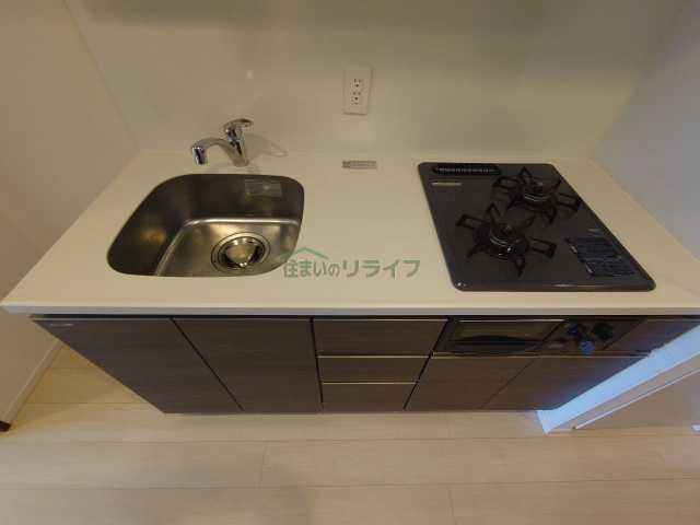 キッチン　※参考写真です。似た間取りの別部屋になります。