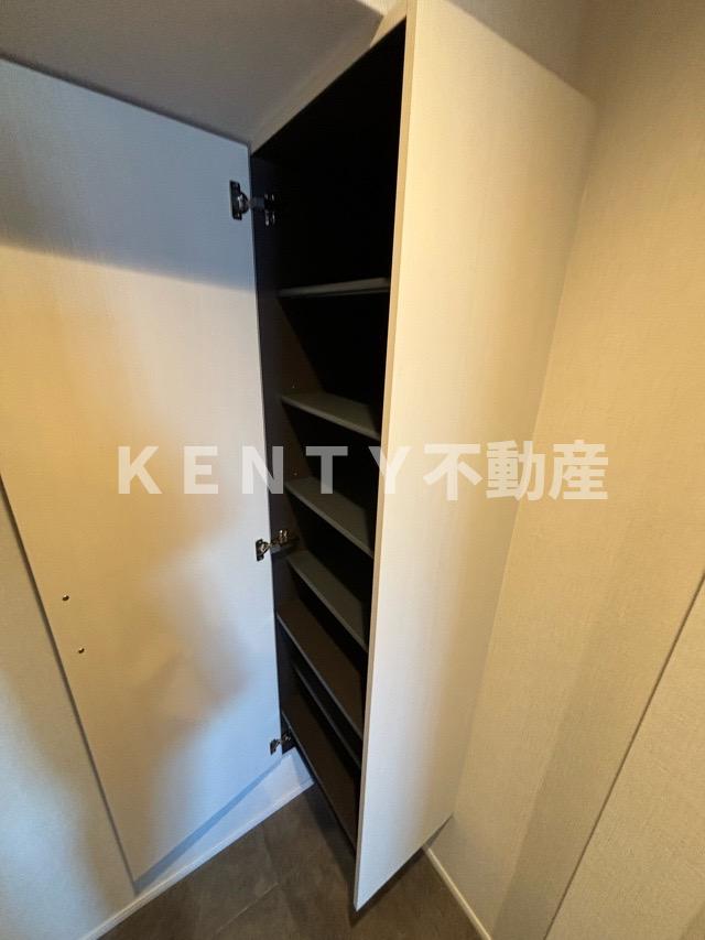 収納　ちょっとした収納スペースも充実しています