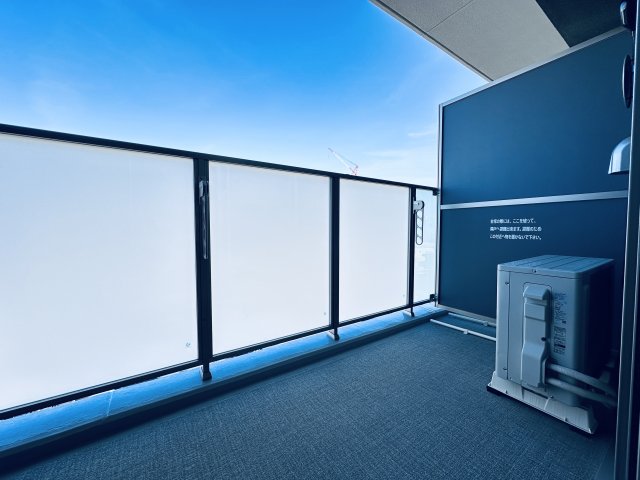 バルコニー　（イメージ）同タイプの写真です。