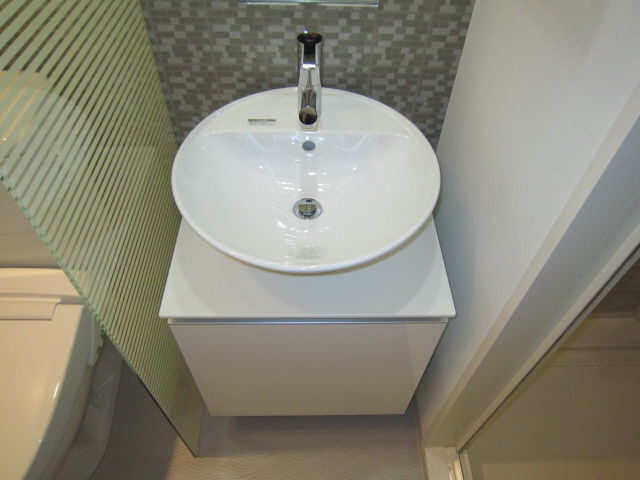 洗面設備　洗面所です