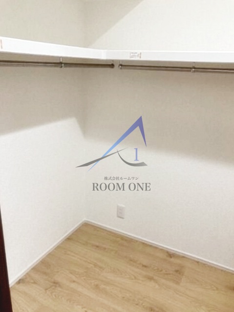 収納　ウォークインクローゼットです。