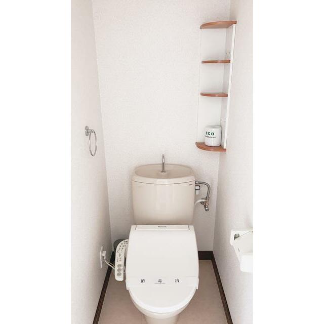 トイレ　ウォシュレットがある場合は残置物扱いとなります