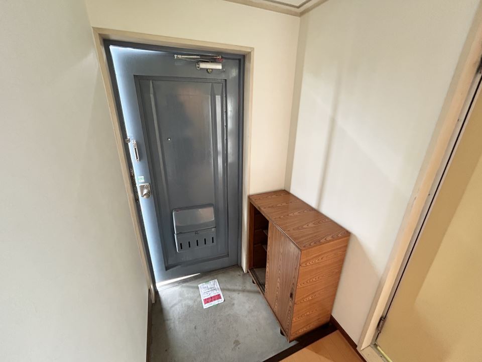 玄関　シューズボックス付いております！