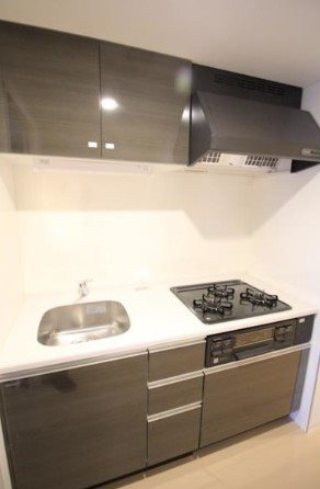 キッチン　《見学予約受付中》インターネット無料ハイグレードマンション