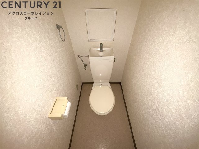 トイレ　ゆったり落ち着けるトイレです♪