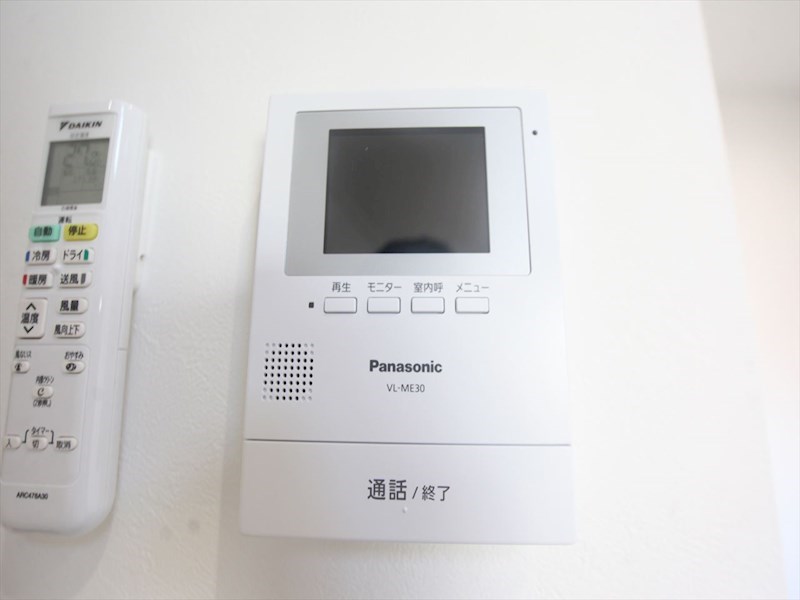 セキュリティ　ＴＶモニター付インターホン