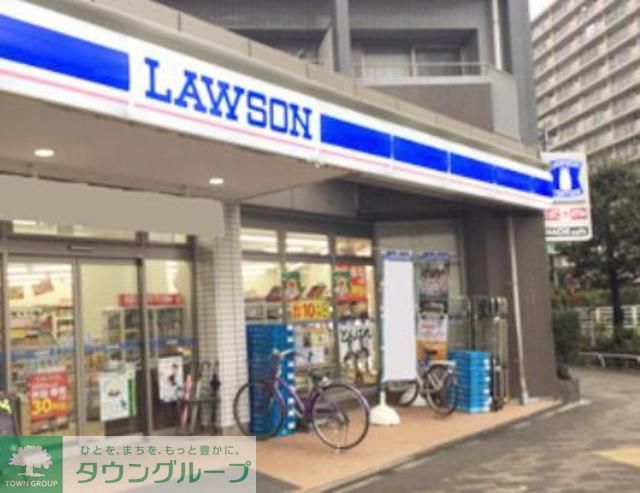 コンビニ　ローソン東大島駅前店（コンビニ）まで420m