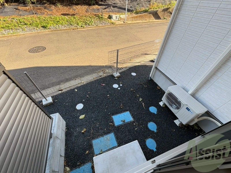 バルコニー　こちらは１階部分専用のスペースになります。