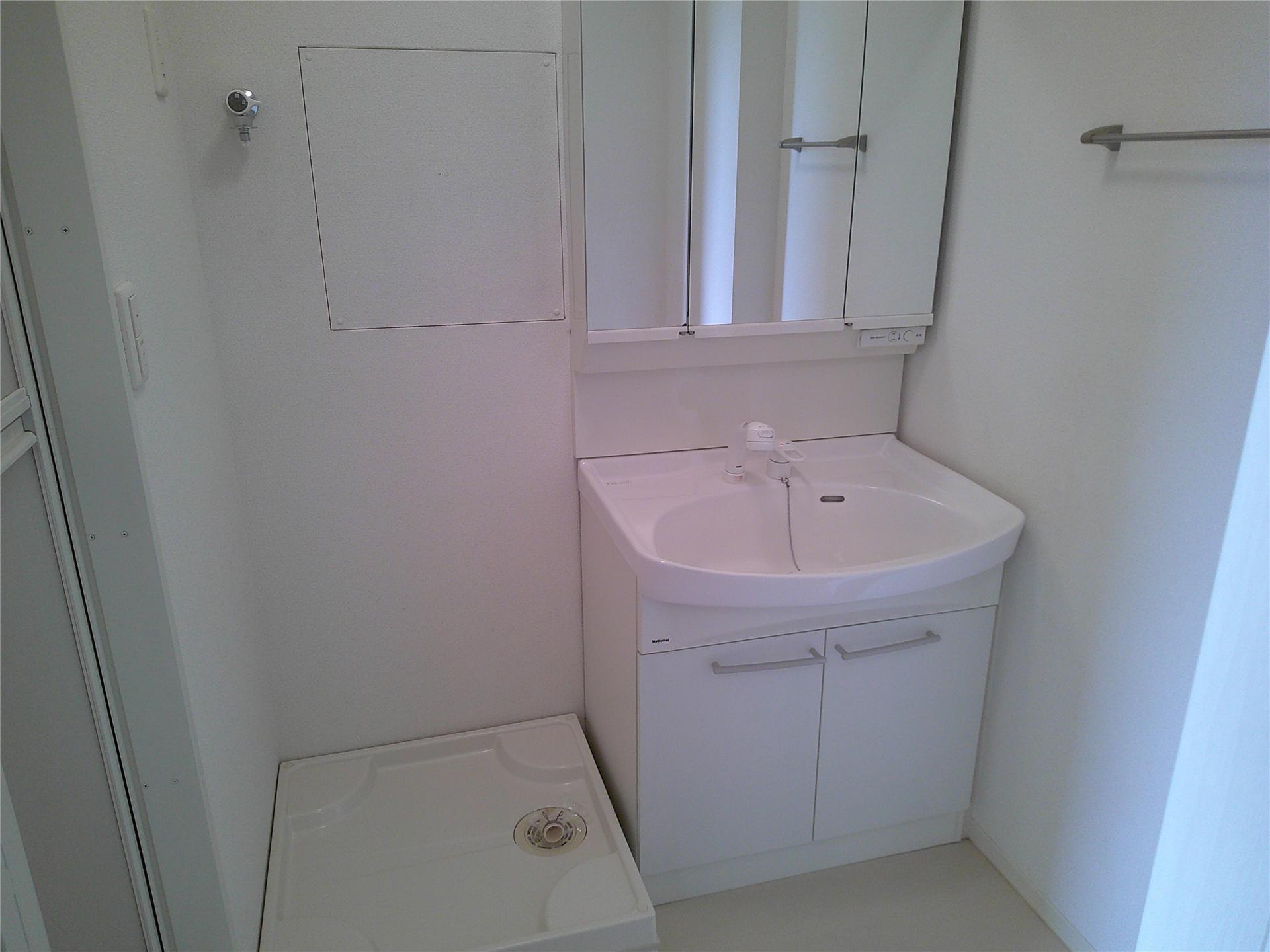 その他設備　シャンプードレッサー付き洗面台で朝の準備も捗ります