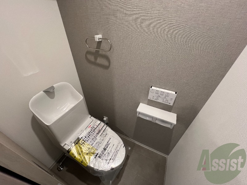 トイレ　ウォシュレット機能付きトイレは嬉しいですね。