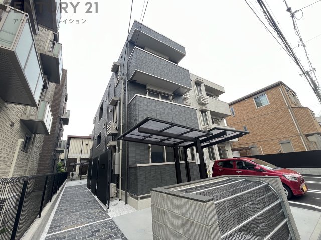 建物外観　オートロック付きで安心！宅配BOX付で便利！