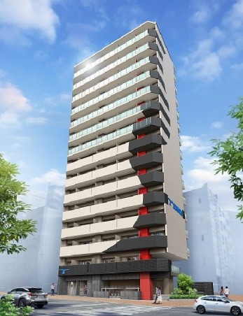 建物外観　完成パース