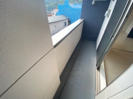 バルコニー　※別部屋の写真です