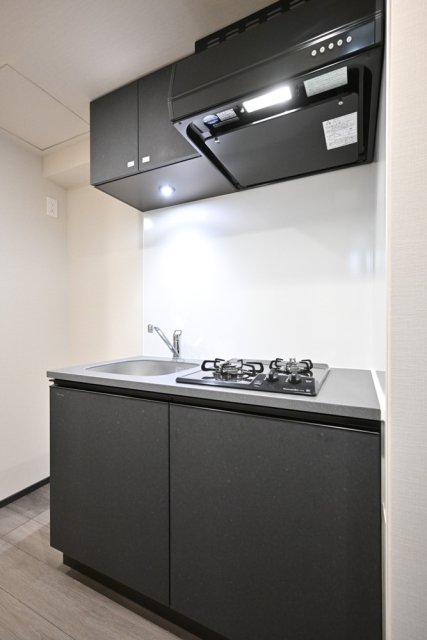 キッチン　システムキッチン（2口ガスコンロ）