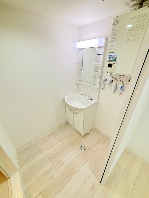 洗面設備　シャワードレッサー付きです！