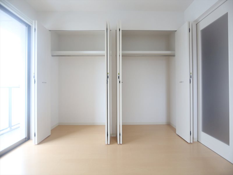 収納　クローゼット　収納充実してます