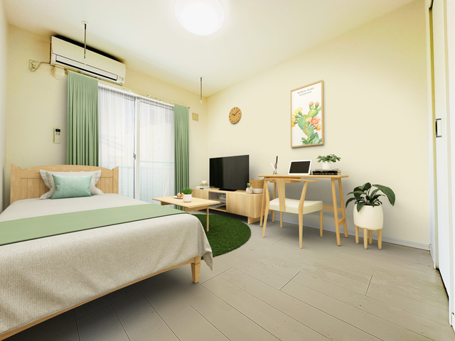 居室・リビング　こちらの家具はＣＧです。家具付きではございません。