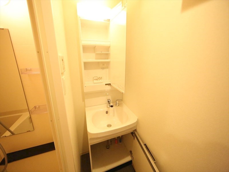 洗面設備　脱衣所　独立洗面台（シャンプードレッサー付）　同仕様写真