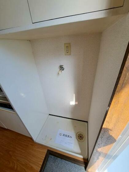 その他設備　洗濯機置場